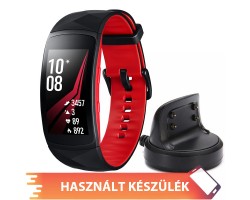 Használt okosóra Samsung Gear Fit 2 Pro SM-R365 fekete - piros